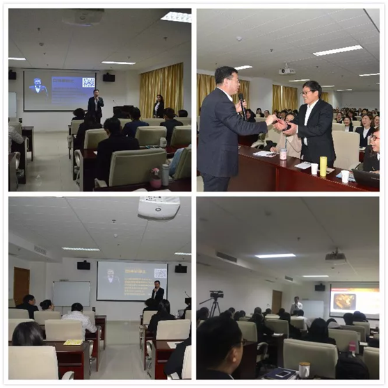 吕洪果律师应邀为潍坊翰林轩文化有限公司开展法商讲座